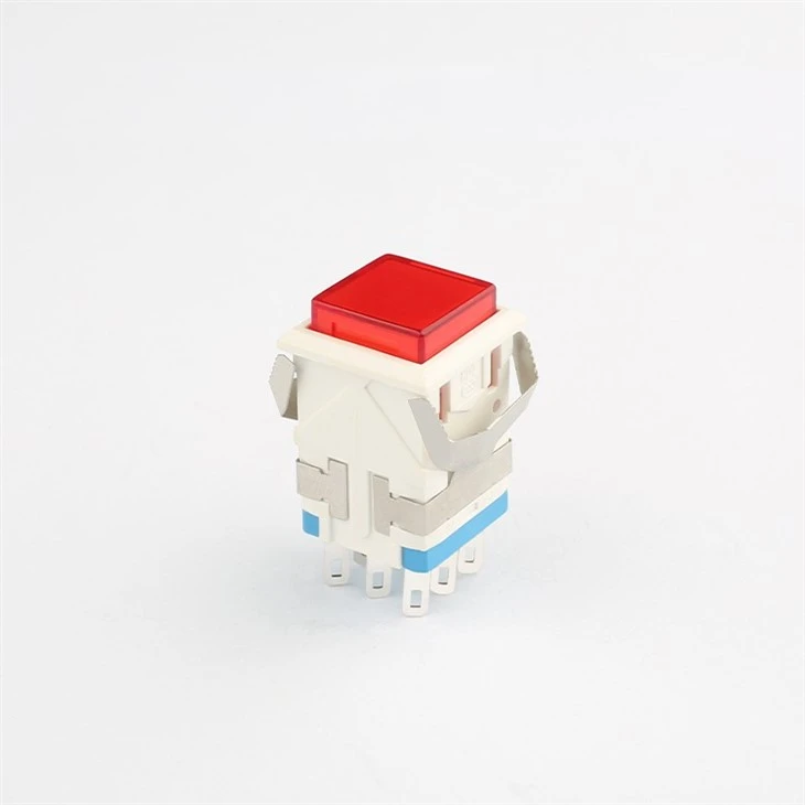 square momentary push button switch